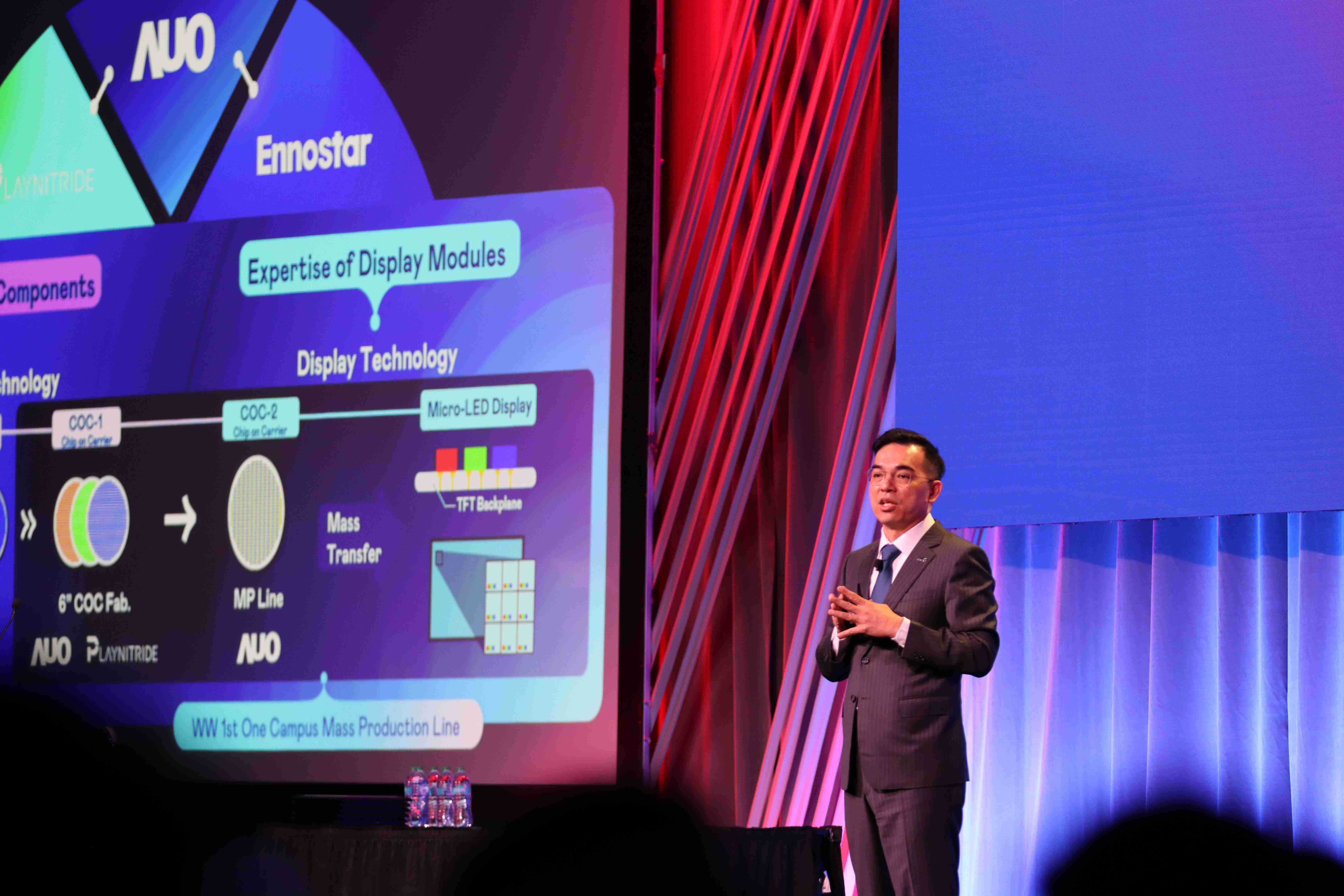 2025 SID显示周登场，，万利光电执行长暨总经理柯富仁博士以〝Redefining Displays: Inspiring New Possibilities〞发表主题演说，，，带领万利以智能显示解决方案先驱，，透过AI赋能，，，，重塑显示的视觉创新体验